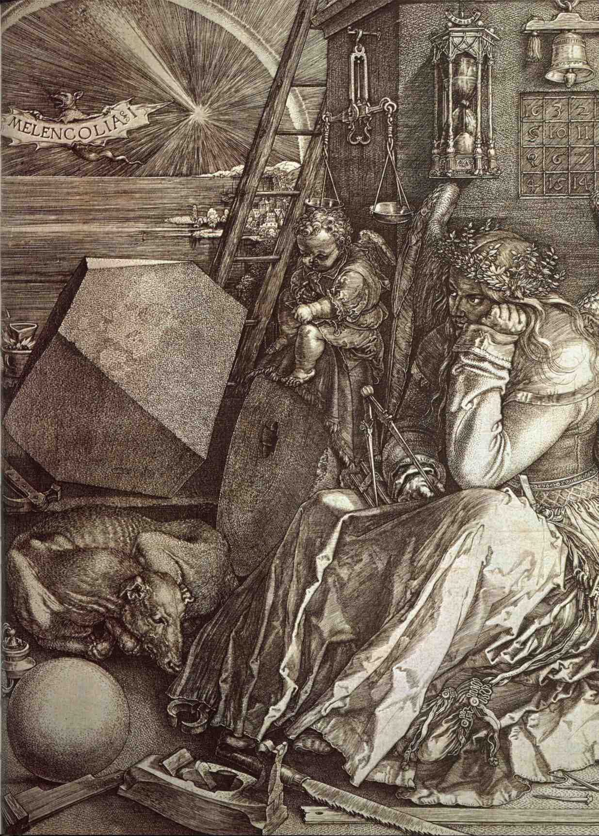 Albrecht-Durer--Melancholie