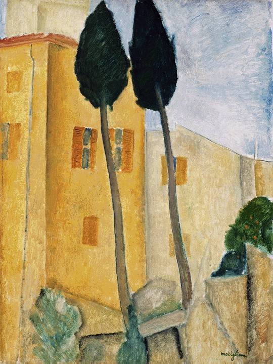 Amedeo-Modigliani--Cyprise-s-domy