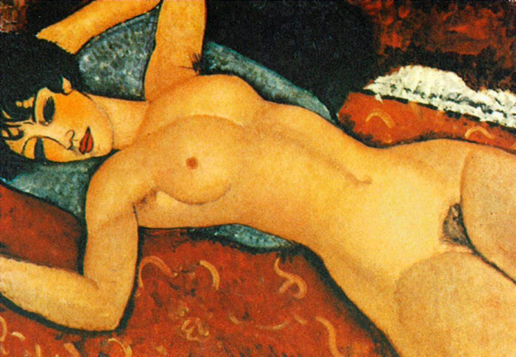 Amedeo-Modigliani--Sdraiato