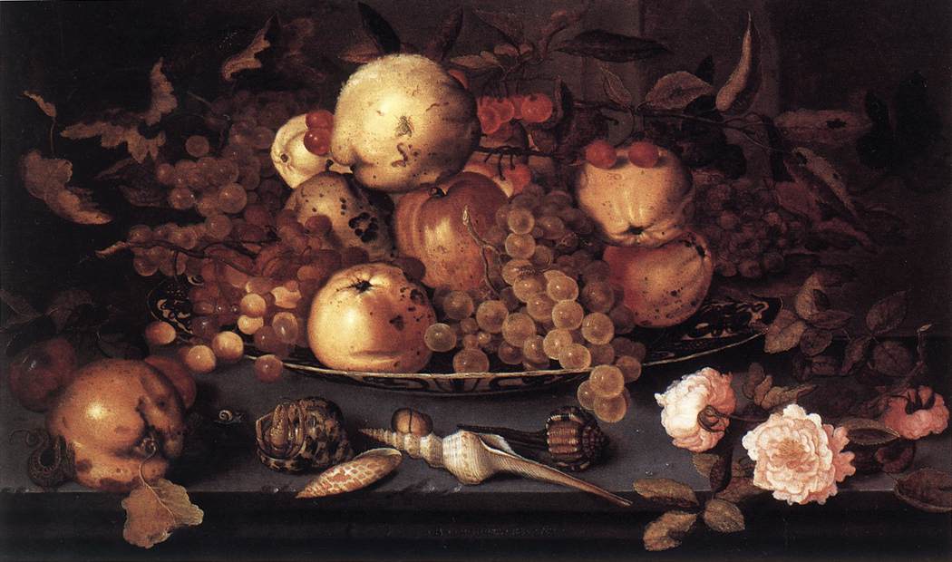 still-life-dish-fruit