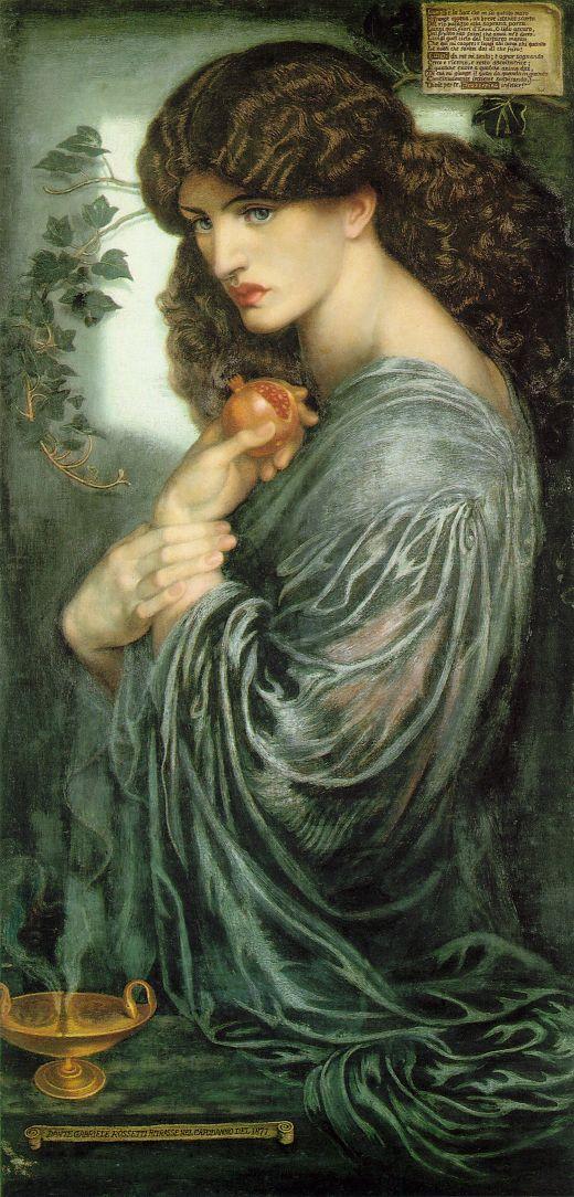 Dante-Gabriel-Rossetti--Proserpine