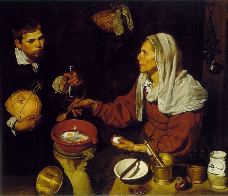 Diego-Rodriguez-Velazquez--Zena-smazici-vejce