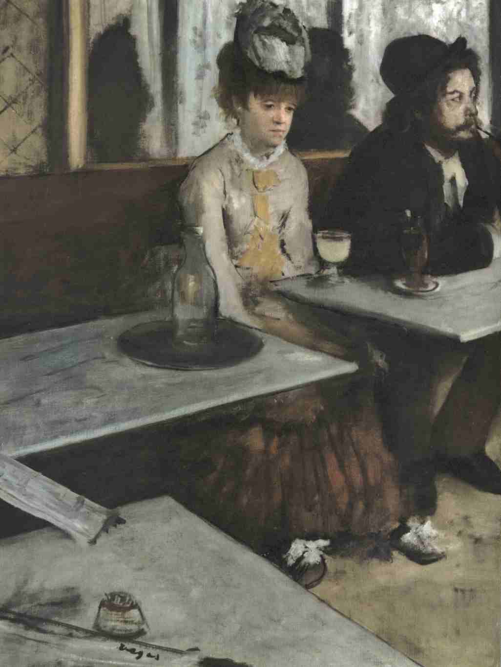 Edgar-Germain-Hilaire-Degas--Absint