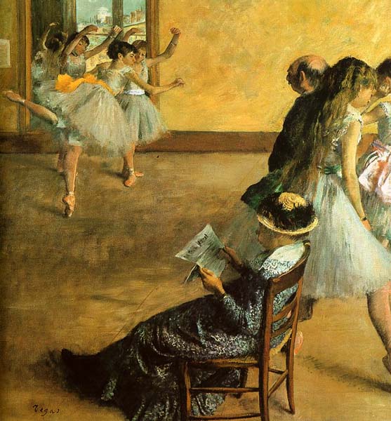 Edgar-Germain-Hilaire-Degas--Hodina-baletu