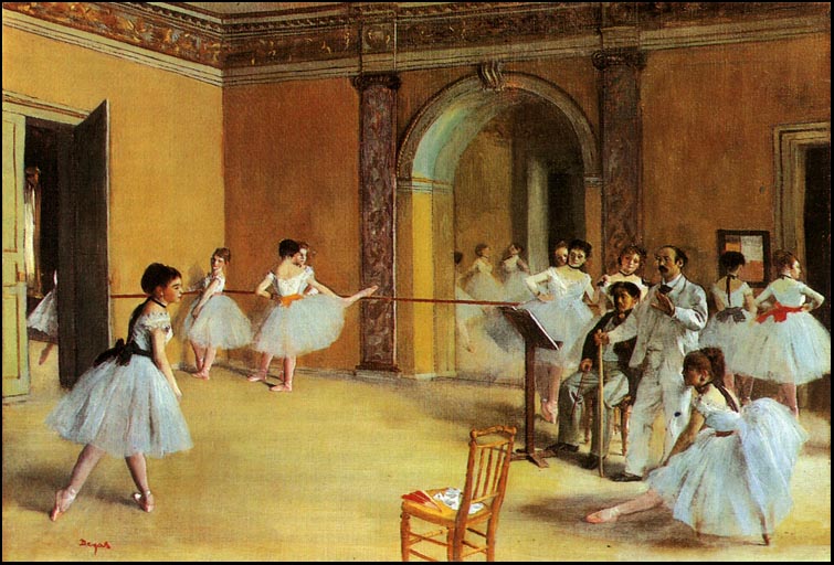 Edgar-Germain-Hilaire-Degas--Tanecni-sal-v-opere-na-Rue-le-Peletier