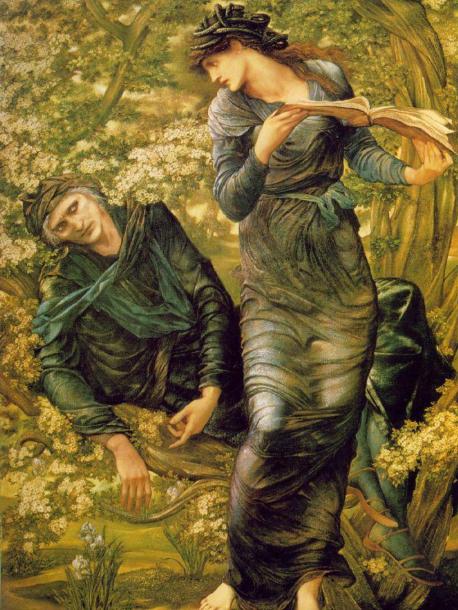 Sir-Edward-Coley-(Burne-Jones)--Omameni-Merlina