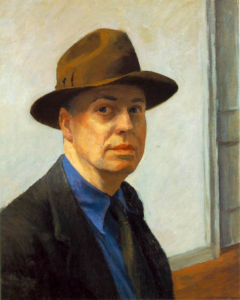 hopper_self-portrait