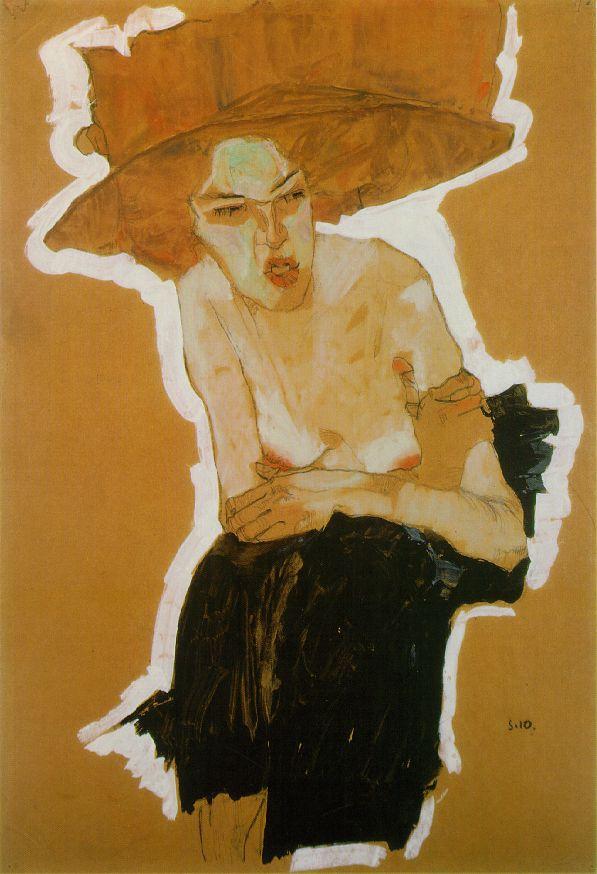 Egon-Schiele--Opovrzliva-zena