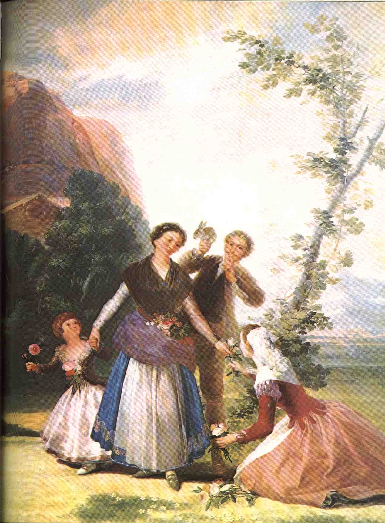 Francisco-Goya--Kvetinarky