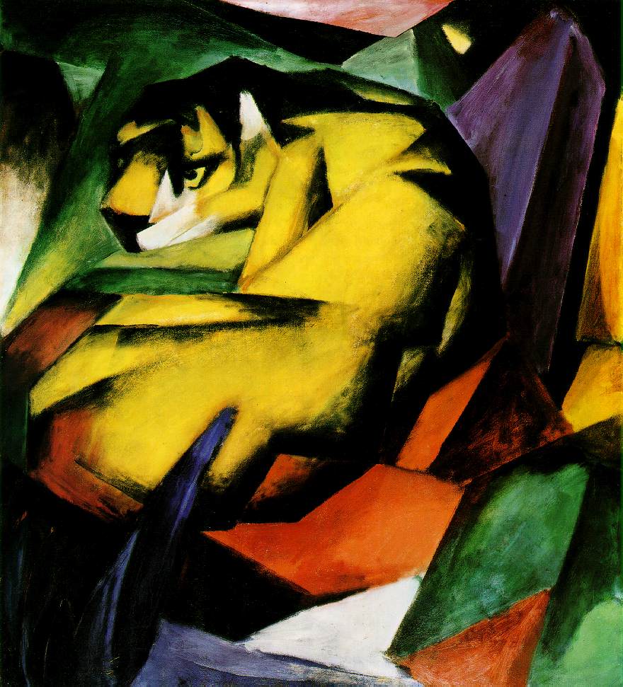 Franz-Marc--Tygr