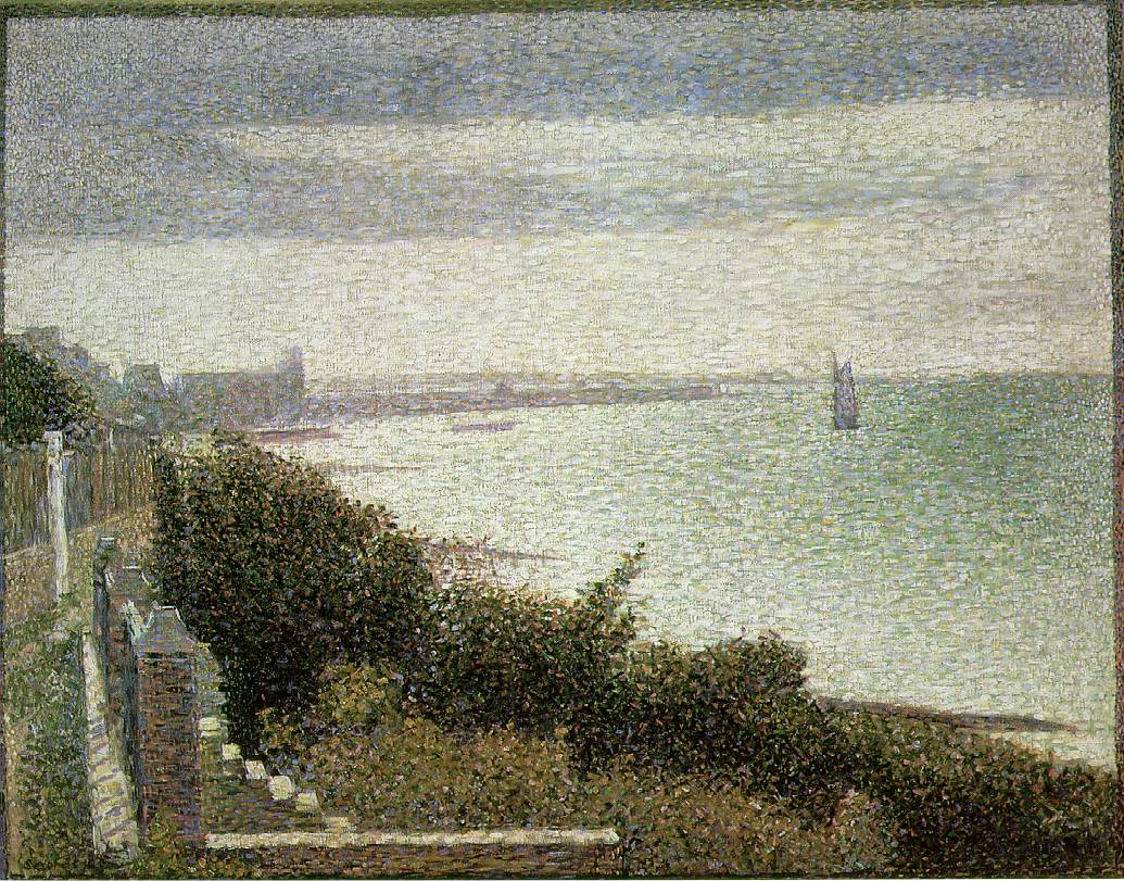 Georges-Seurat--Anglicky-kanal-v-Grandcampu