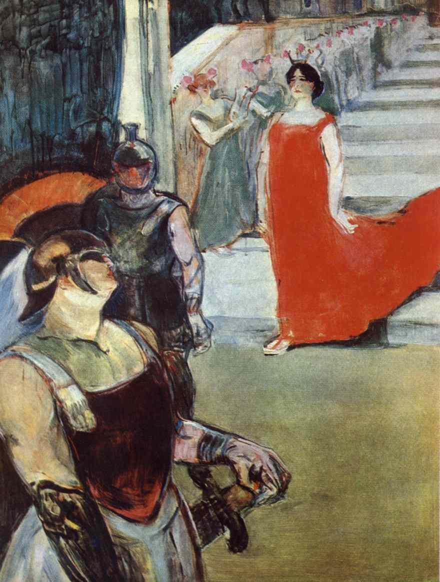 Henri-Marie-Raymond-de-Toulouse-Lautrec-Monfa--Messalina-sestupuje-ze-schodiste