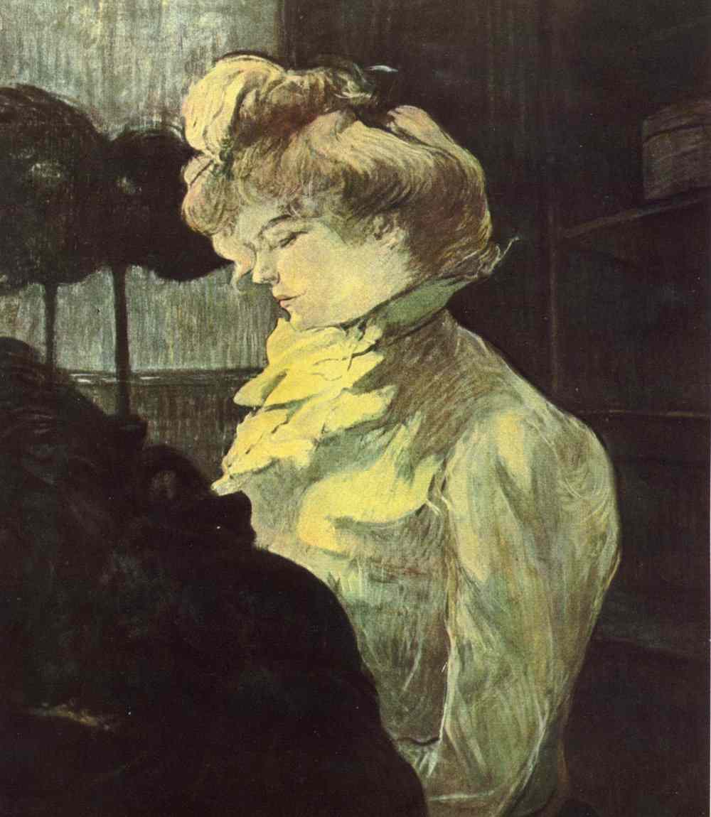 Henri-Marie-Raymond-de-Toulouse-Lautrec-Monfa--Modistka