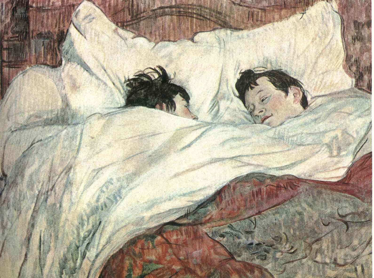 Henri-Marie-Raymond-de-Toulouse-Lautrec-Monfa--V-posteli