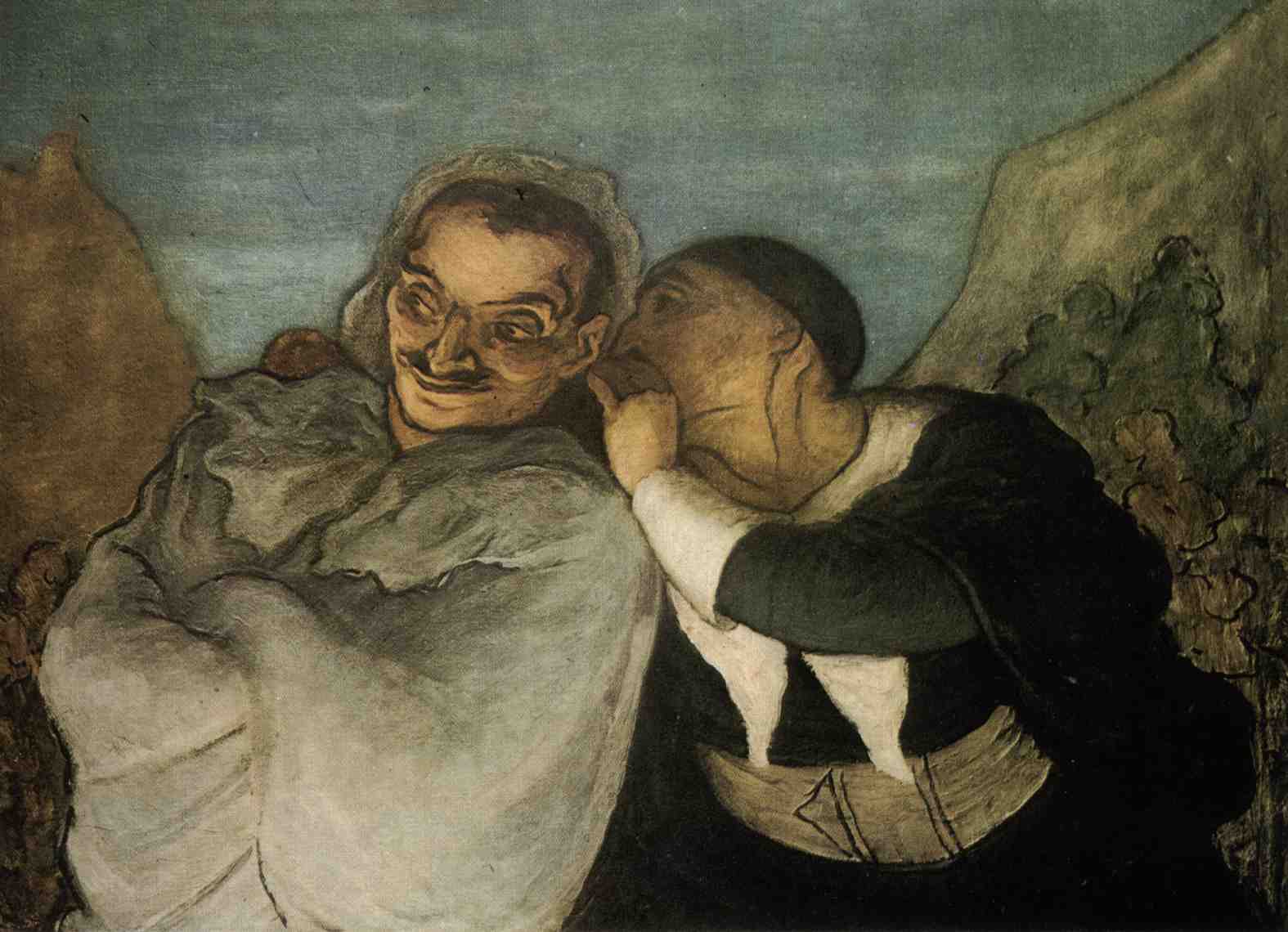 Honore-Daumier--Skapin-a-Silvestr