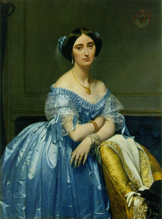 Jean-Auguste-Dominique-Ingres--Josephine-Eleonore-Marie-Pauline-de-Galard-de-Brassac-de-Bearn%2C-Princesse-de-Broglie