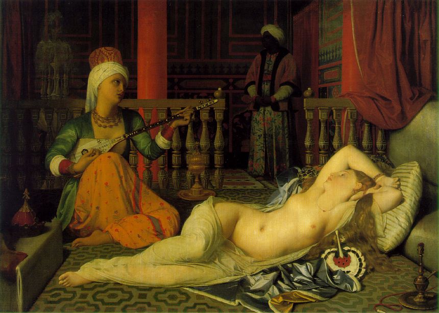 Jean-Auguste-Dominique-Ingres--Odalisque-s-otrokem