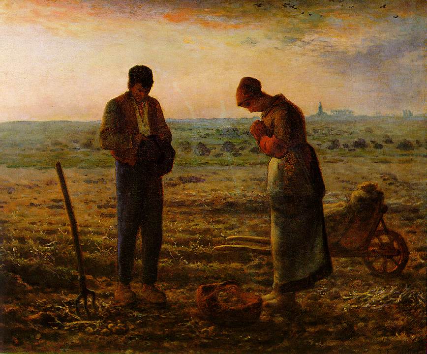 Jean-Francois-Millet--The-Angelus