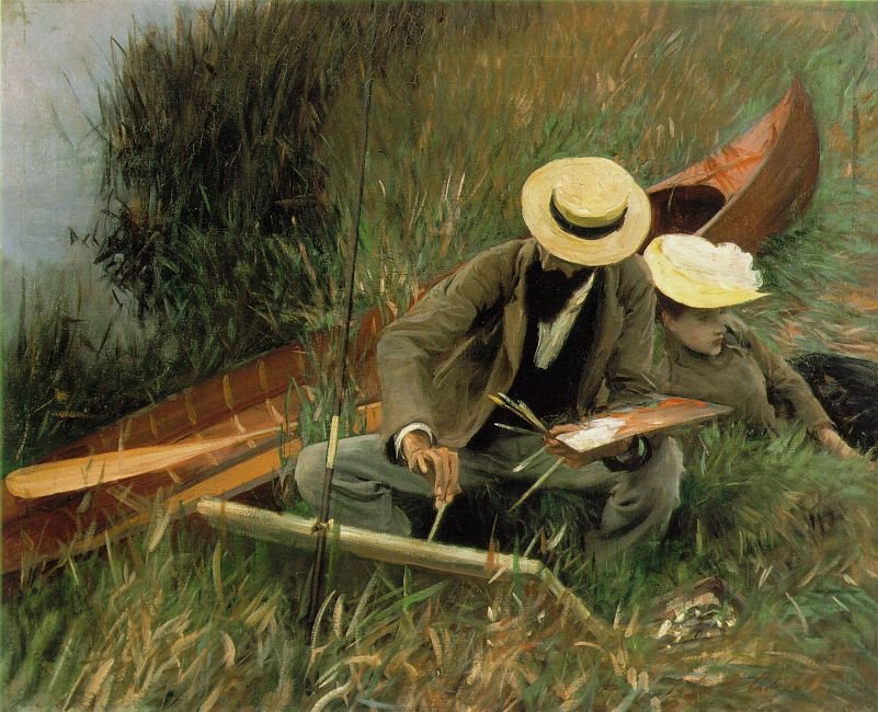 John-Singer-Sargent--Paul-Helleu-s-manzelkou