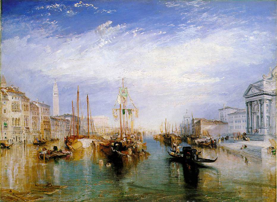 Joseph-Mallord-William-Turner--Canal-Grande