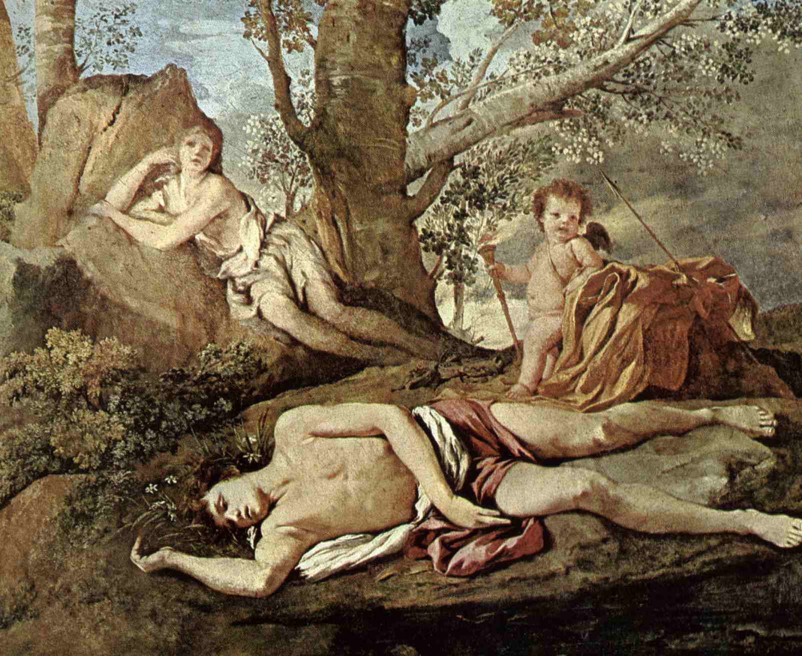 Nicolas-Poussin--Narcis-a-Echo