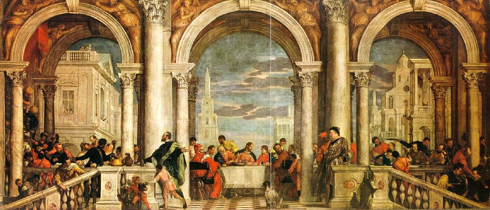 Paolo-Caliari-(Veronese)--Hostina-v-dome-Leviho