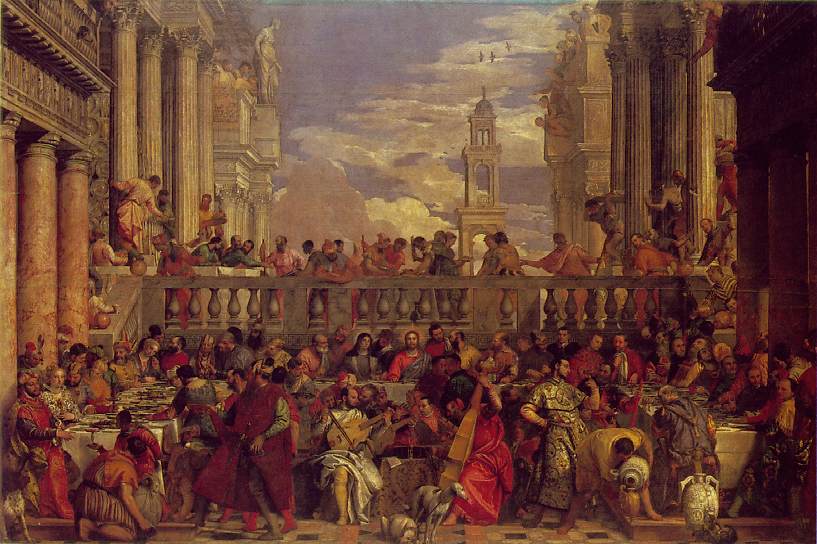 Paolo-Caliari-(Veronese)--Svatba-v-Kani-Galilejske