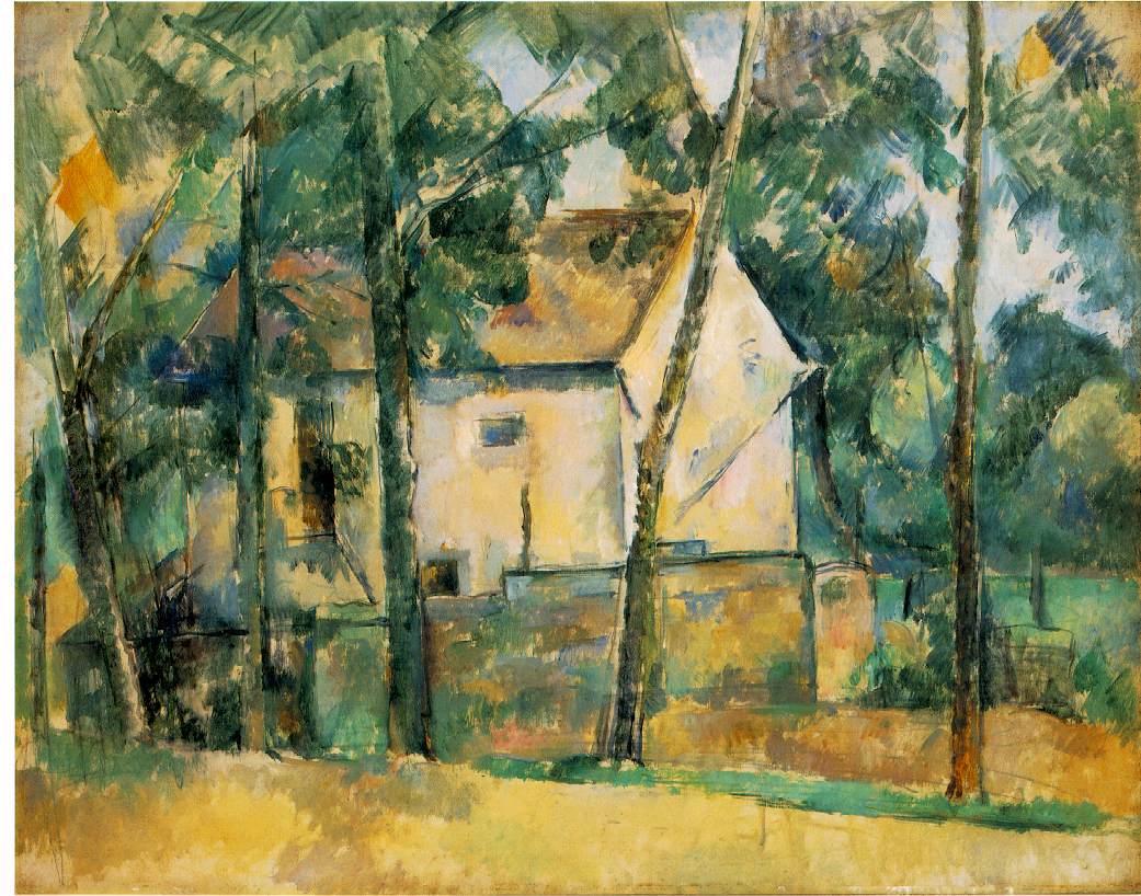 cezanne_maison-arbres