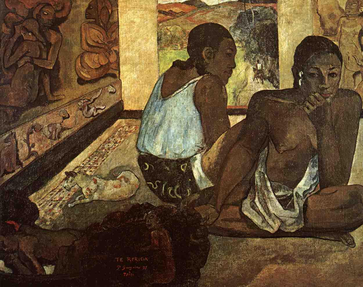 Paul-Gauguin--Te-rerioa