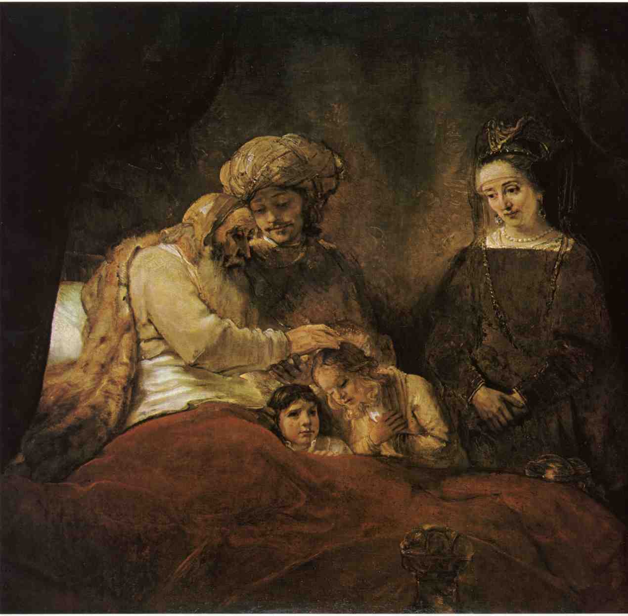 Harmenszoon-Rembrandt-van-Rijn--Jakub-zehna-Josefovym-synum