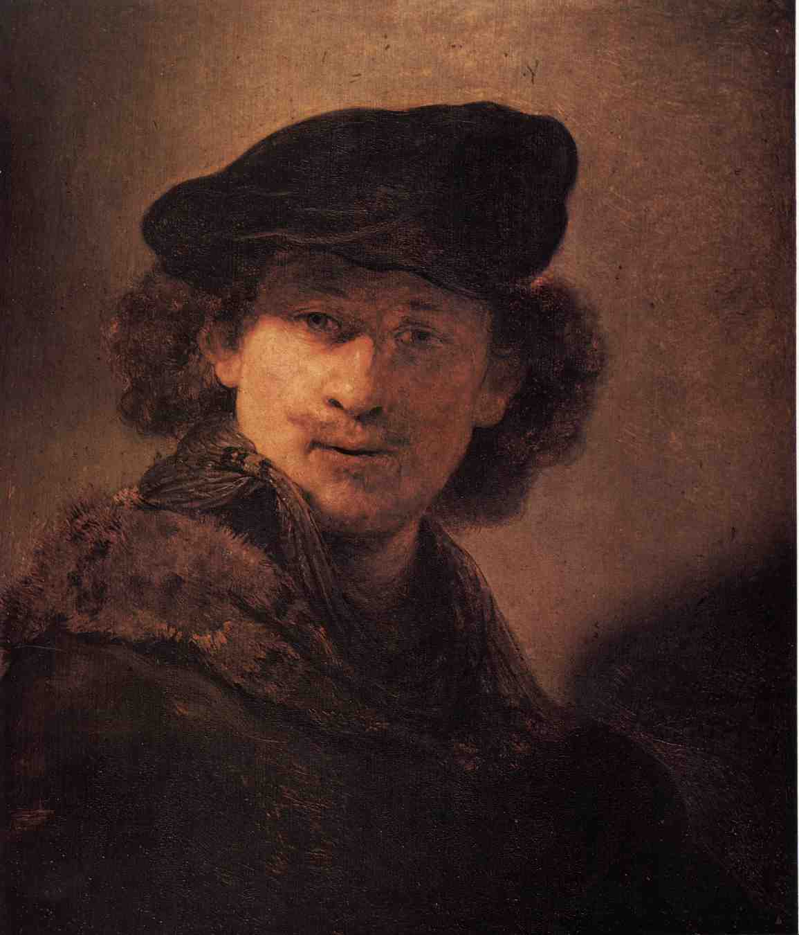 Harmenszoon-Rembrandt-van-Rijn--Vlastni-podobizna