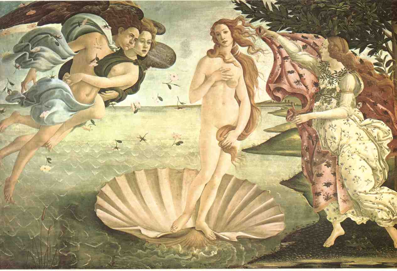 Sandro-Botticelli--Zrozeni-Venuse