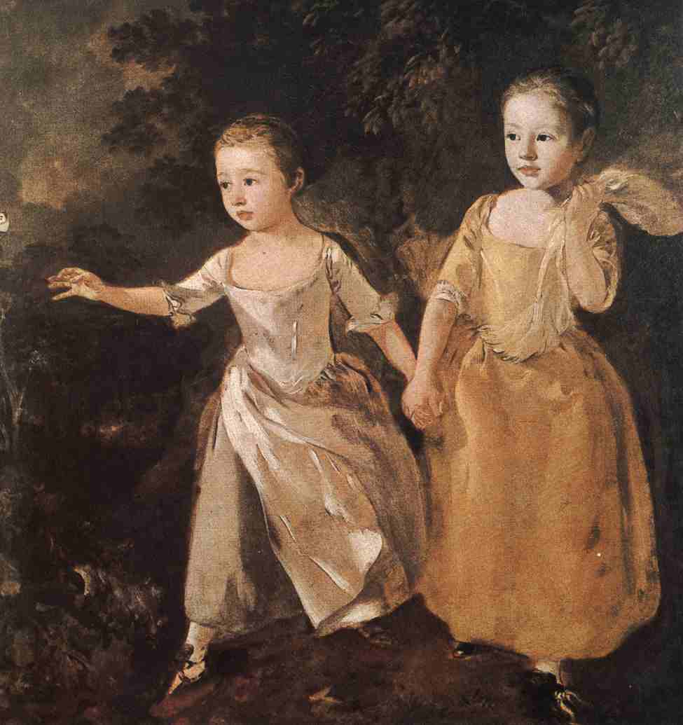 Thomas-Gainsborough--Gainsboroughovy-dcery-Margaret-a-Mary-pronasledujici-motyla