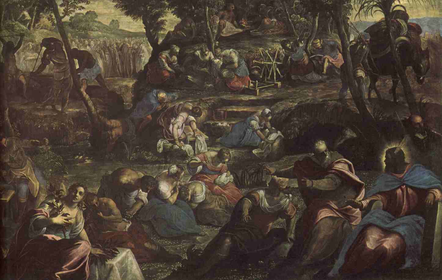 Jacopo-Robusti-(Tintoretto)--Kristus-kraci-po-vode