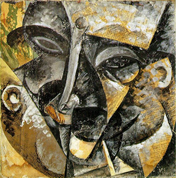 Umberto-Boccioni--Dynamismus-muzske-hlavy