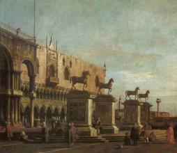 Antonio-Canal-(Canaletto)--Capriccio-s-konmi-z-pruceli-sv_-Marka.jpg