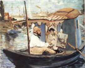 Edouard-Manet--Claude-Monet-ve-svem-atelieru.jpg