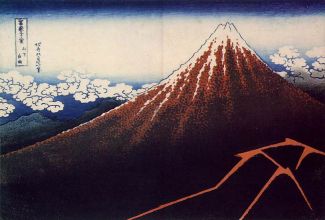 Kacusika-Hokusai-(jzv_-Tokintaro,-Sori)--Uder-blesku-na-upati-hory.jpg